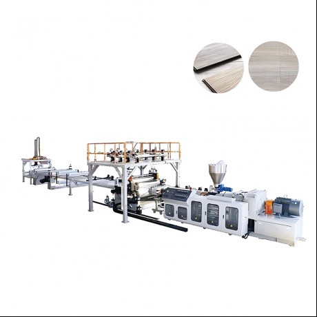 SPC Линија за истиснување на подот од камен-пластична средина од Jwell Machinery Кина